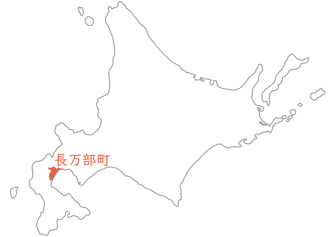長万部町マップ