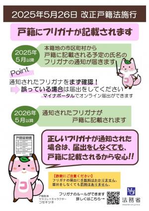 振り仮名チラシ