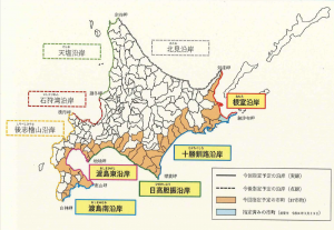 北海道沿岸図（全体）